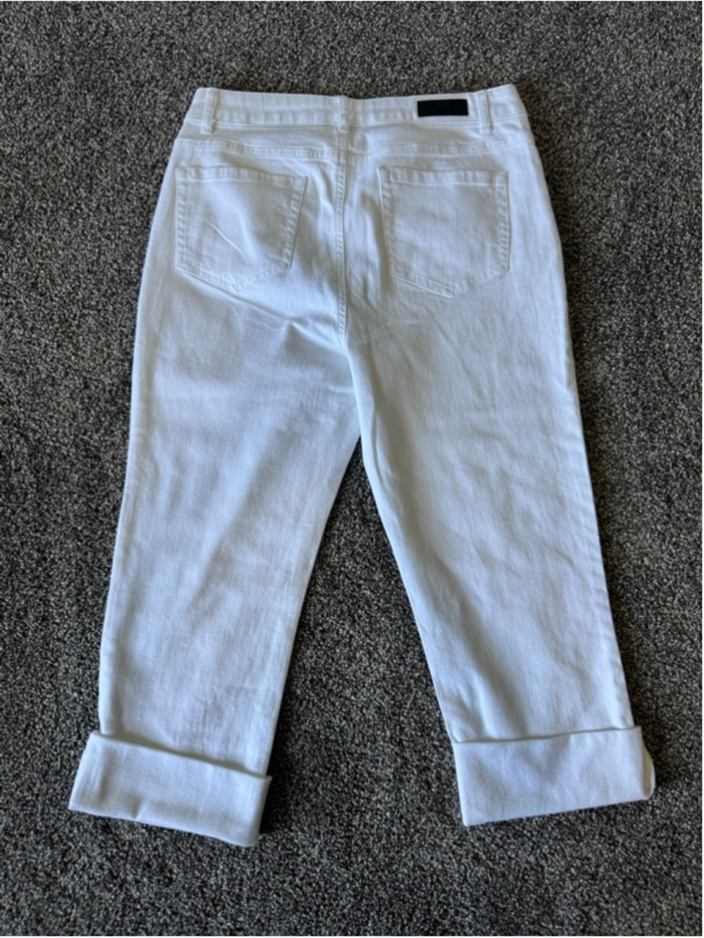 Women's Kenneth Cole Ankle & Cropped Jeans Size 10 White - Picture 9 of 13